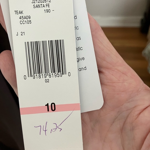 Jones New York 3pc Silk/Linen 3pc Pantsuit w/Shell - Picture 5 of 8